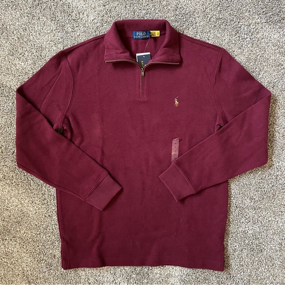 Polo Ralph Lauren Men’s 1/4 Zip Sweater Size Small - Picture 1 of 5